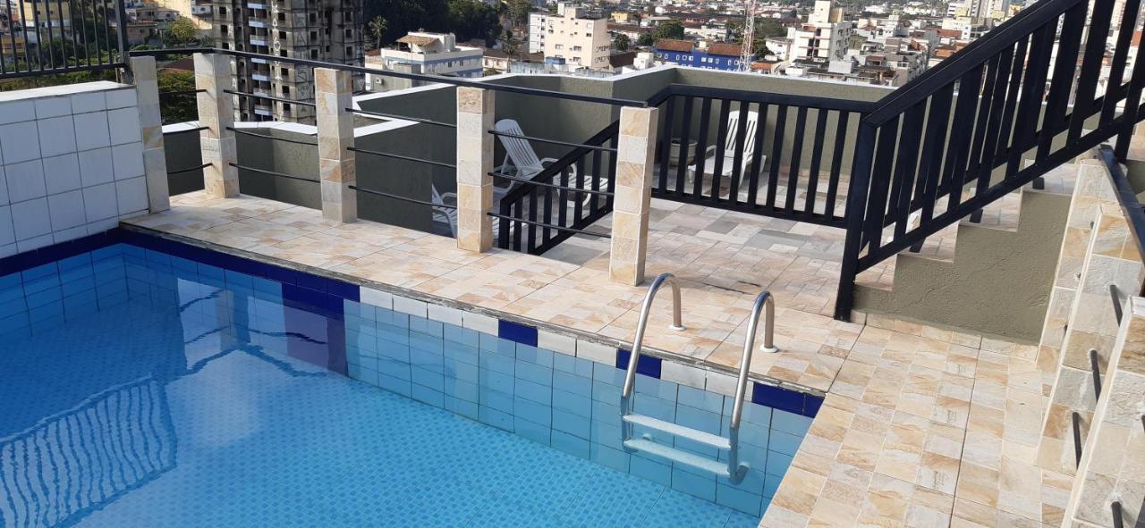 Apartament 500M Da Praia, Predio Cm Piscina, 1Garagem, Wi-Fi 300 Mbps, Centro De Guaruja, Proximo A Praia E Comercio, Horarios Check-In E Check-Out Flexiveis, Churrasqueira, Zewnętrze zdjęcie