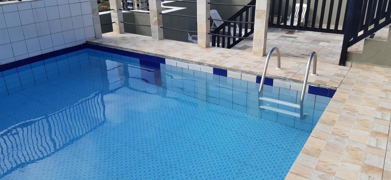 Apartament 500M Da Praia, Predio Cm Piscina, 1Garagem, Wi-Fi 300 Mbps, Centro De Guaruja, Proximo A Praia E Comercio, Horarios Check-In E Check-Out Flexiveis, Churrasqueira, Zewnętrze zdjęcie