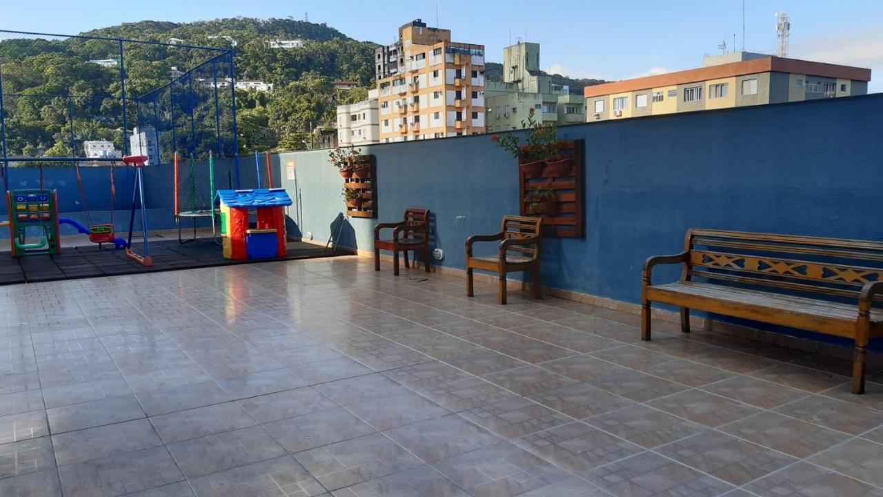 Apartament 500M Da Praia, Predio Cm Piscina, 1Garagem, Wi-Fi 300 Mbps, Centro De Guaruja, Proximo A Praia E Comercio, Horarios Check-In E Check-Out Flexiveis, Churrasqueira, Zewnętrze zdjęcie