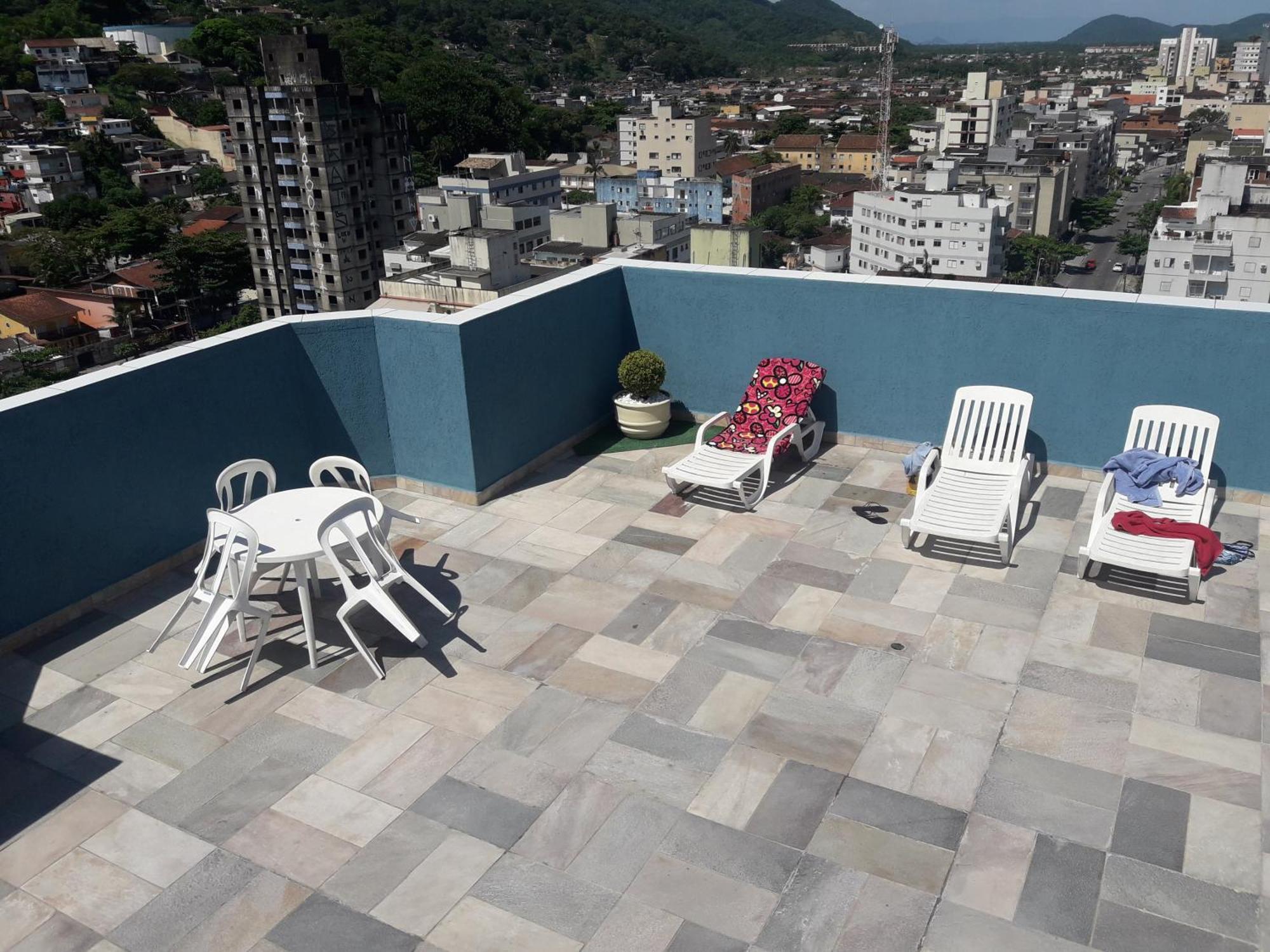 Apartament 500M Da Praia, Predio Cm Piscina, 1Garagem, Wi-Fi 300 Mbps, Centro De Guaruja, Proximo A Praia E Comercio, Horarios Check-In E Check-Out Flexiveis, Churrasqueira, Zewnętrze zdjęcie