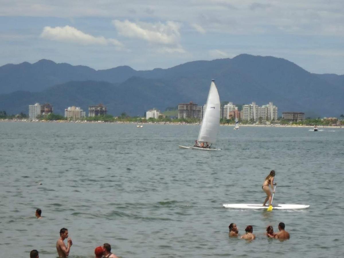 500M Da Praia, Predio Cm Piscina, 1Garagem, Wi-Fi 300 Mbps, Centro De Guaruja, Proximo A Praia E Comercio, Horarios Check-In E Check-Out Flexiveis, Churrasqueira, Zewnętrze zdjęcie